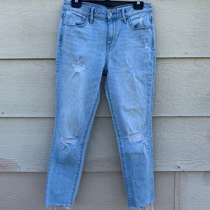 Treasure & Bond High Rise Loose Skinny Ankle Jeans